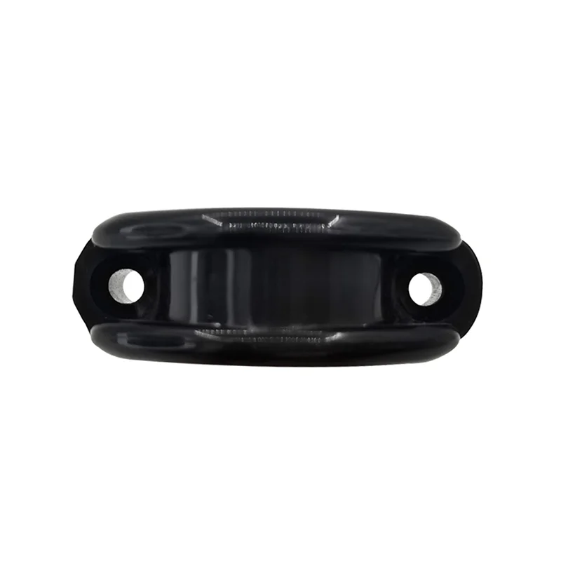 

Морская лодка Fairlead, черный нейлон Bullseyes, 12 мм, 1/2 дюйма, вставка из нержавеющей стали, шкив для лодок, 16 шт.