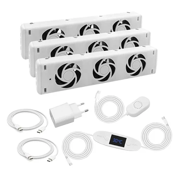 3.0 Smart Radiator Fan Radiator Booster Extension Set Ventilator Smart Speed voor Smart Radiator Booster Extension Set