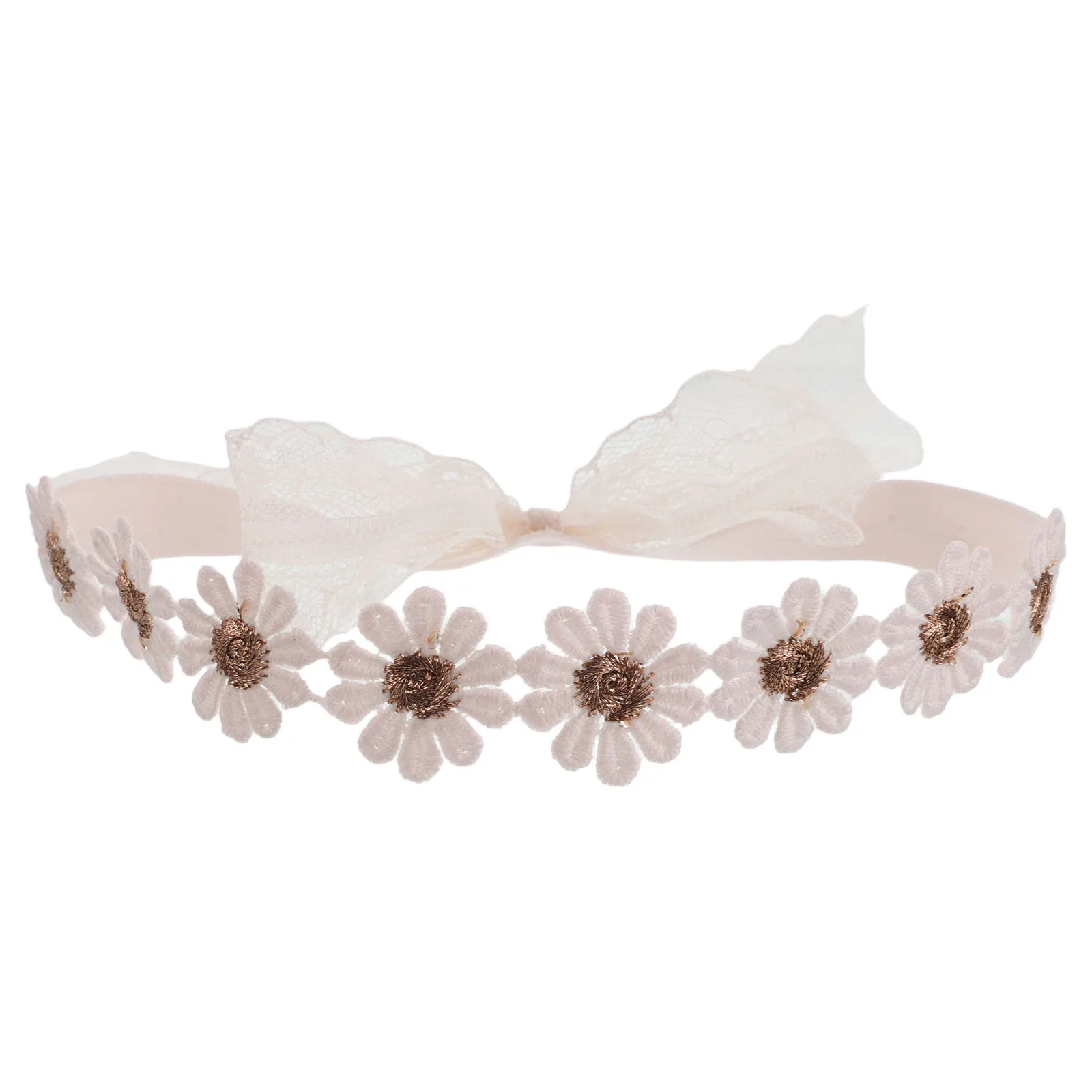 

's Headband Hair Accessories Floral Elastic Flower Girl Hairband Toddler Newborn Daisy Pink Bowknot Party