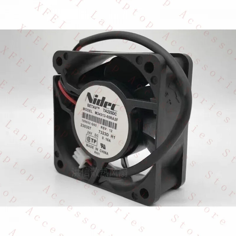 

Вентилятор охлаждения инвертора C M34313-55RA2F 6025 DC24V 0.16A 60*25MM 2