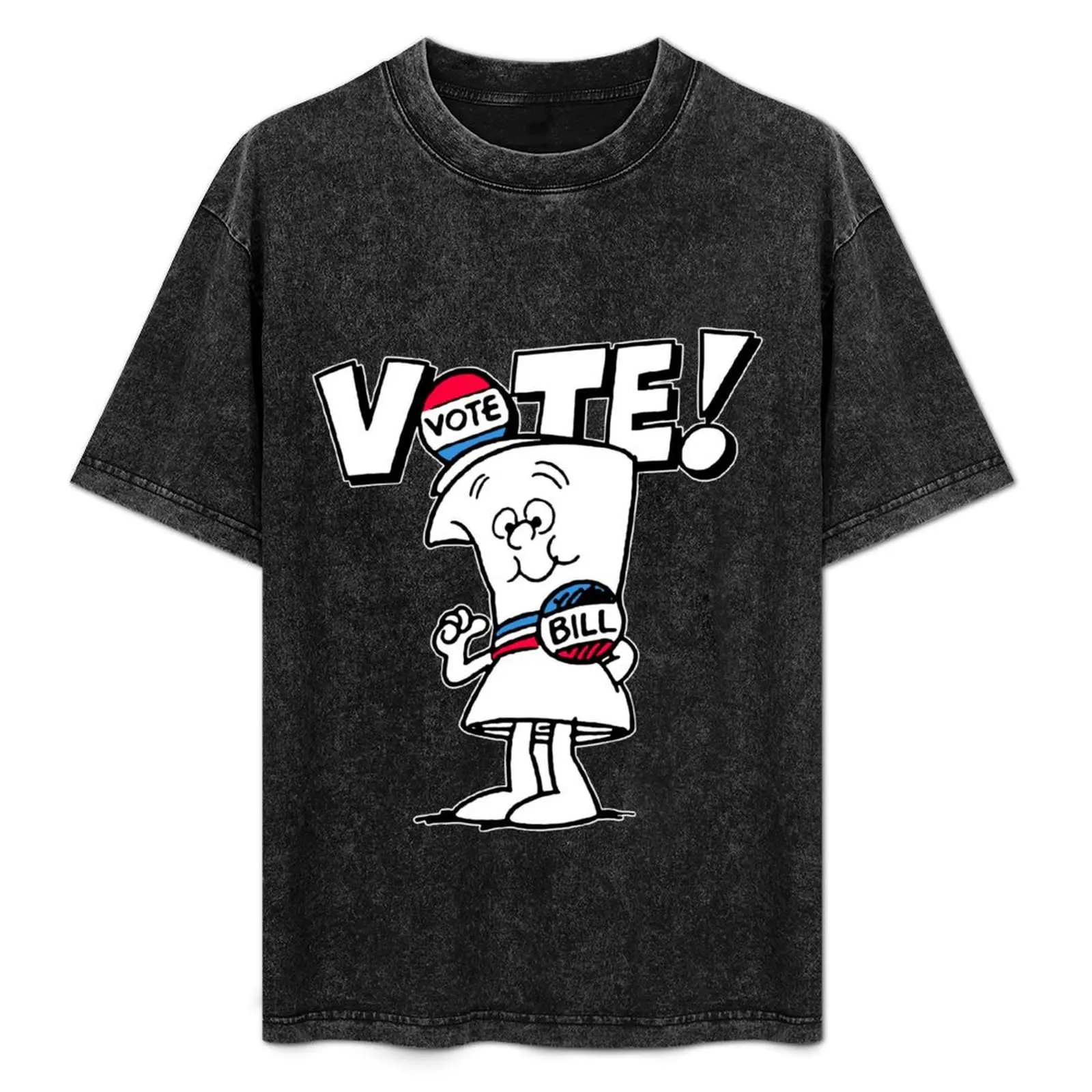 

Футболка Schoolhouse Rock Vote With Bill, долговечная повседневная футболка