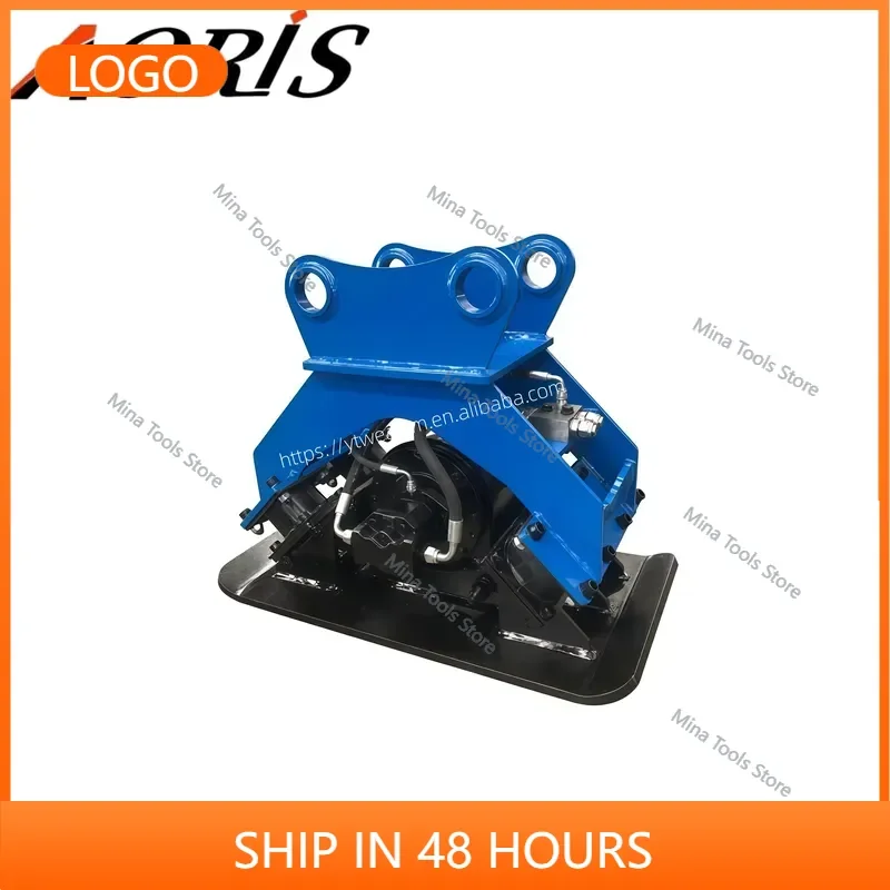 AORIS OEM/ODM Excavator Hydraulic Plate Compactor for Building Construction 1 Year Warranty