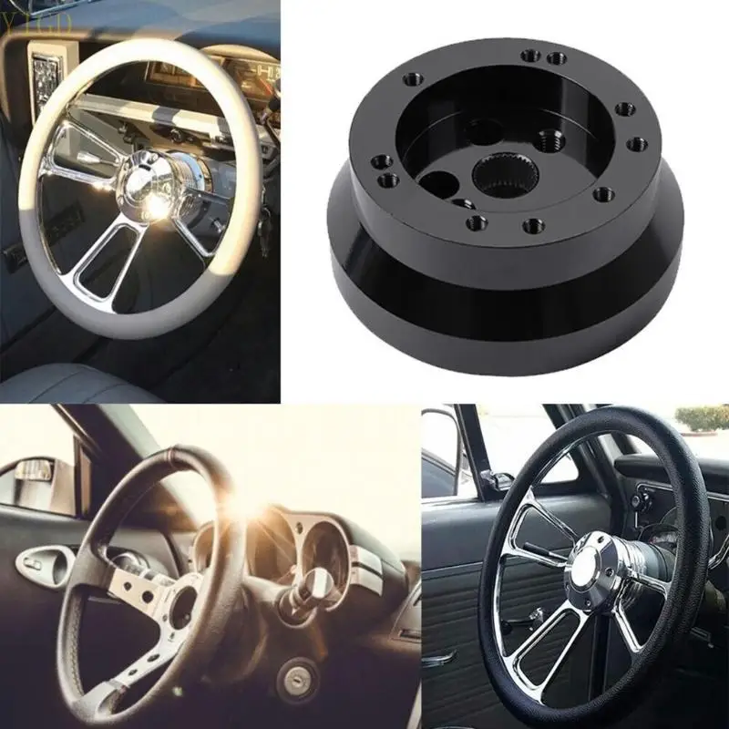 

y1gd Polished Short Hub Adapter for Chevy Quick Release Car Accessories Replacement