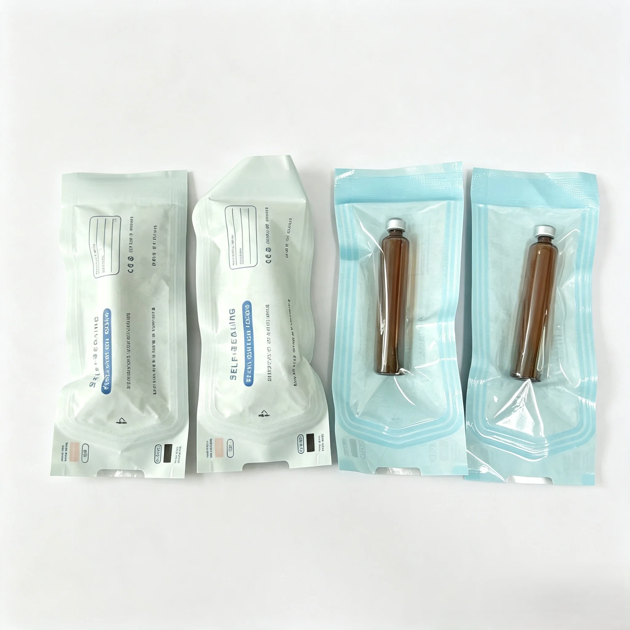 UV‑Blocking Long Tubular Amber Glass Cartridge, 3Ml Single Sterile Pack Medical‑Grade Glass Vial