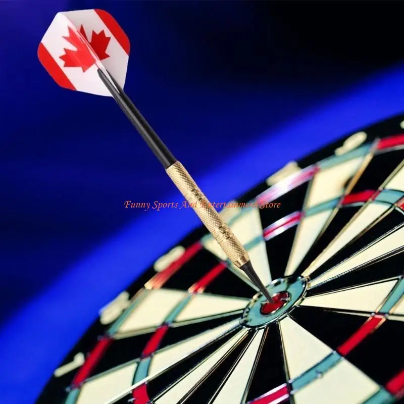 

C4DE Professional Iron Barrels Plastic Flight Darts Set with Iron Golden Plated Shafts