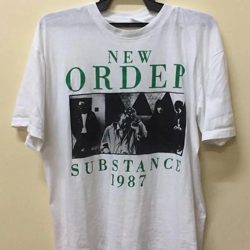 

Винтажная футболка 80-х годов New Order 1987, The Stone Roses The Smiths, РАЗМЕР XL