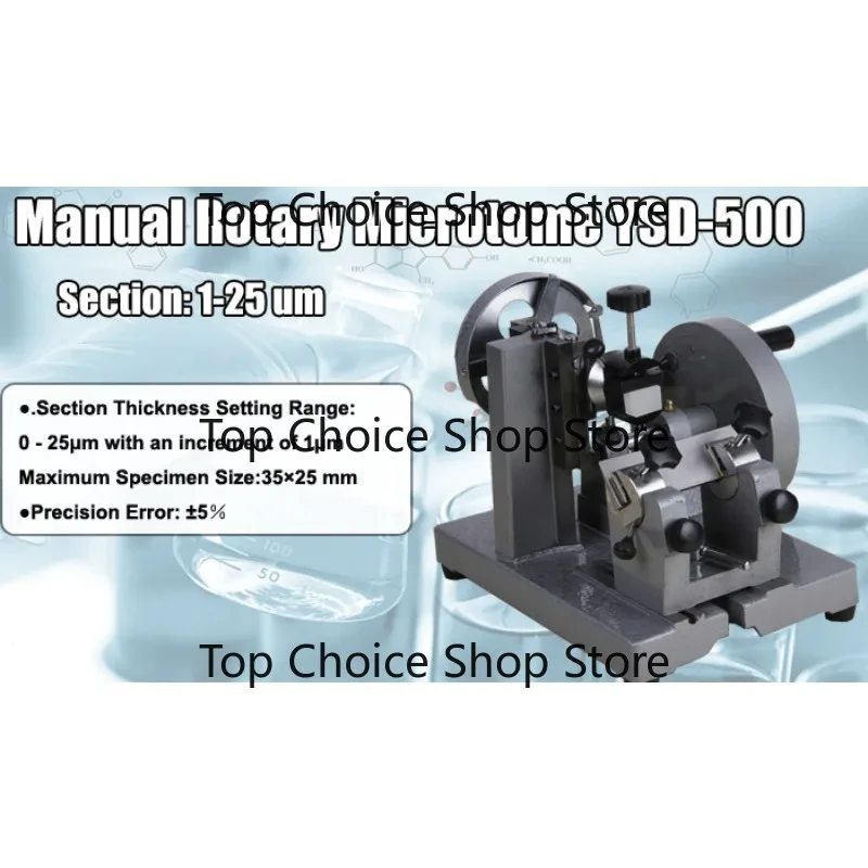 Handheld Sliding Microtome Portable Precision Cutter For Microscope Specimen Section Preparation Work