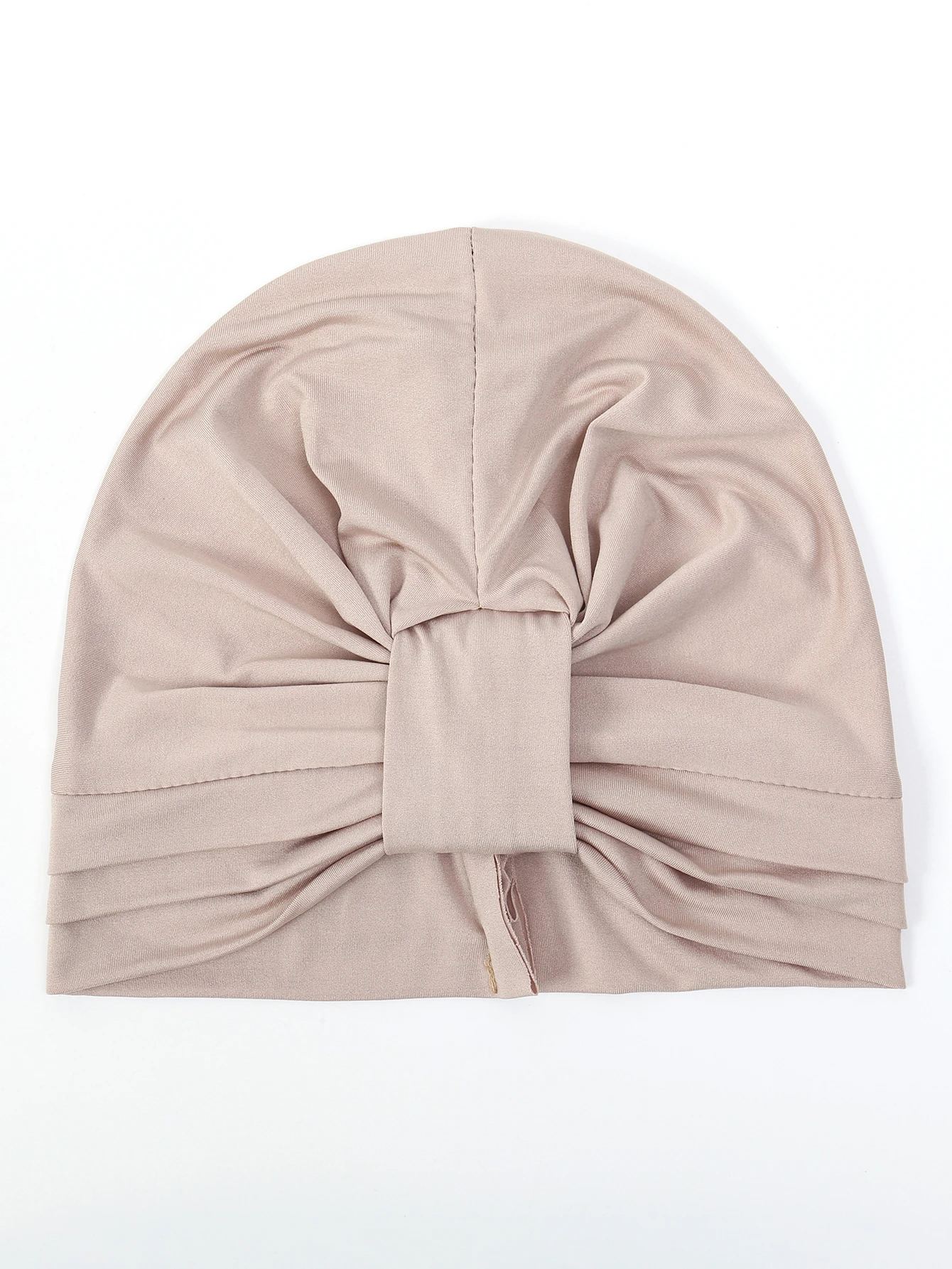 2024 New Women Muslim Hijab Caps Wrap Head Soft Elastic Ladies Turban Bonnet Fashion Solid Color Headdress Wearable