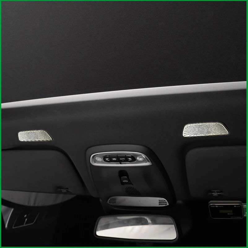 

Car Styling For Volvo XC40 S90 XC90 V60 2018-2020 Roof Speaker Voice Cover Sticker Trim Decoration Auto Parts Accessories