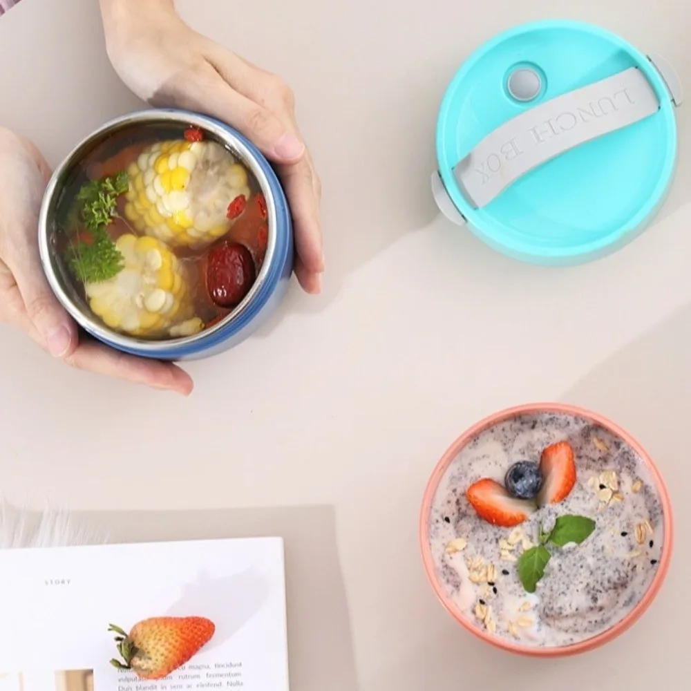 

Термальная банка для пищевых продуктов, 600 мл, герметичный термос с вакуумной изоляцией, допамин с изолированной ложкой, чашка для супа, работа, путешествия