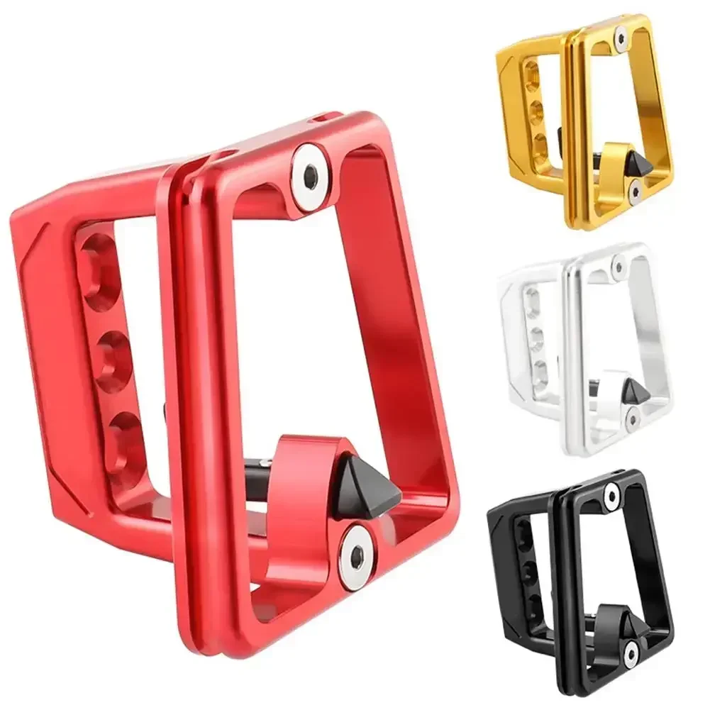 Bicycle Front Bag Carrier Block For Brompton Bike Anti-Fall Bag Rack 3-hole Front Shelf Installation Seat Cycling Frame Adapter