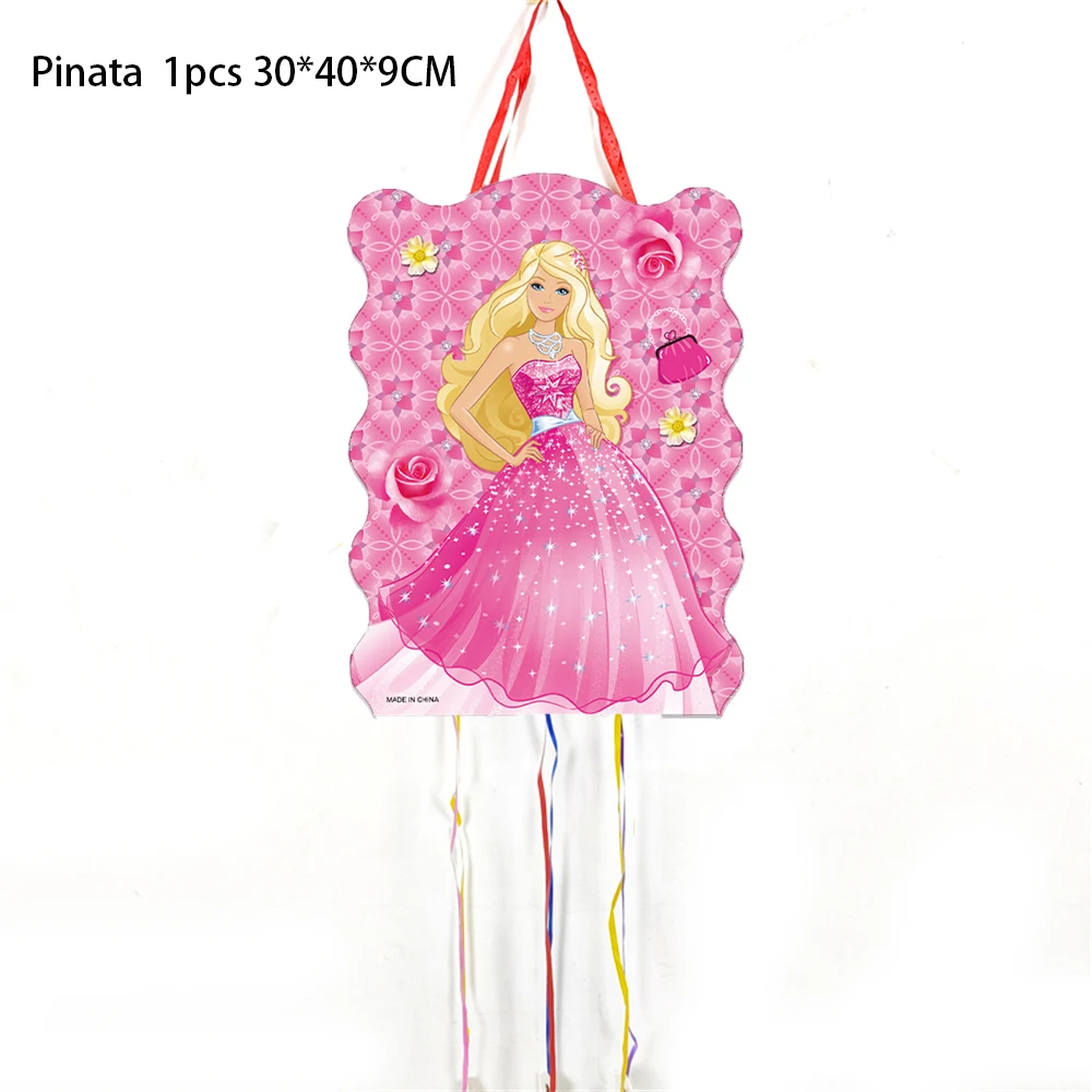 Cute Pink Girl Theme piñata birthday Pinatas birthday piñata toys pinata child birthday Decoration christmas Pinatas