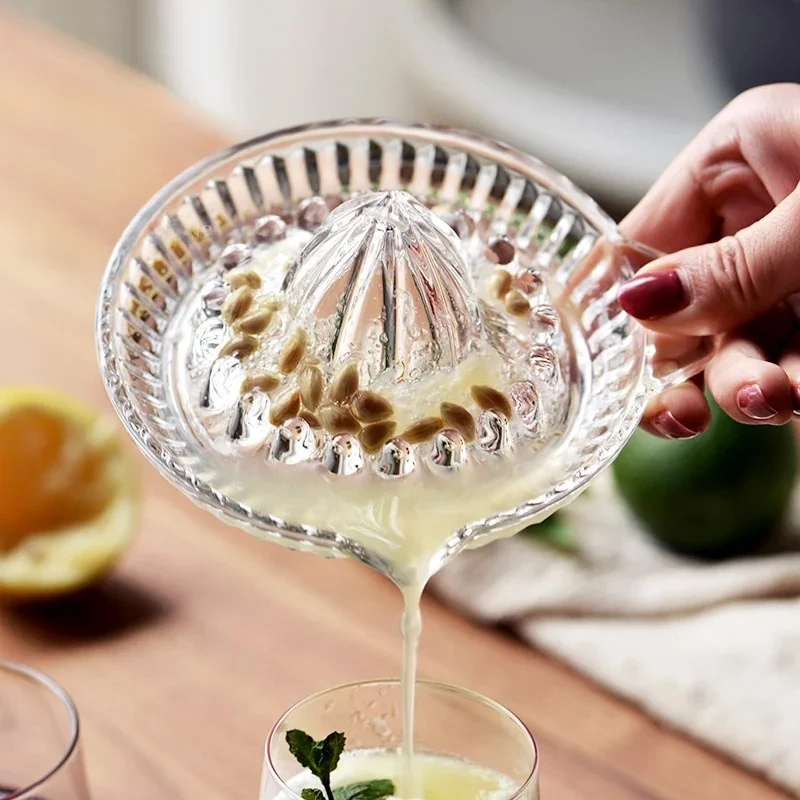 

Easy to Clean Manual Glass Juicer Lemon Orange Squeezer Japanese Sle Kitchen Tool for Everyone