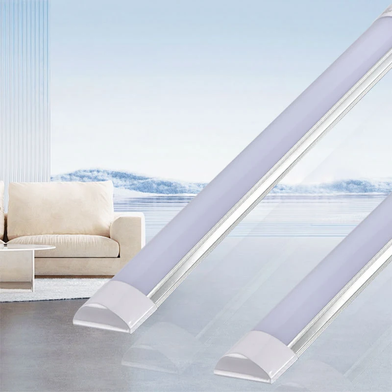 Imagem -05 - Baixa Tensão Led Sarrafo Tubo Bar Luz à Prova de Poeira Plana 12v 24v 36v 48v 12 m 120cm 4ft 36w 6000k Purificado 10 Peças