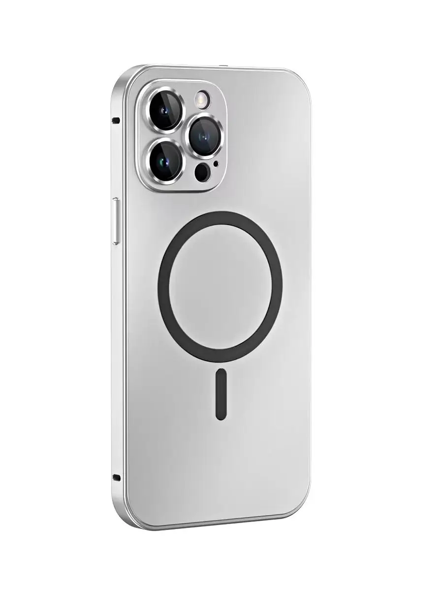 Modne etui na telefon z metalową ramką do iPhone'a Air 13 14 15 16 17 18 Pro Max Plus, aluminiowy panel tylny z PC, pokrowiec na Apple 18 Promax — zdjęcie produktu 7