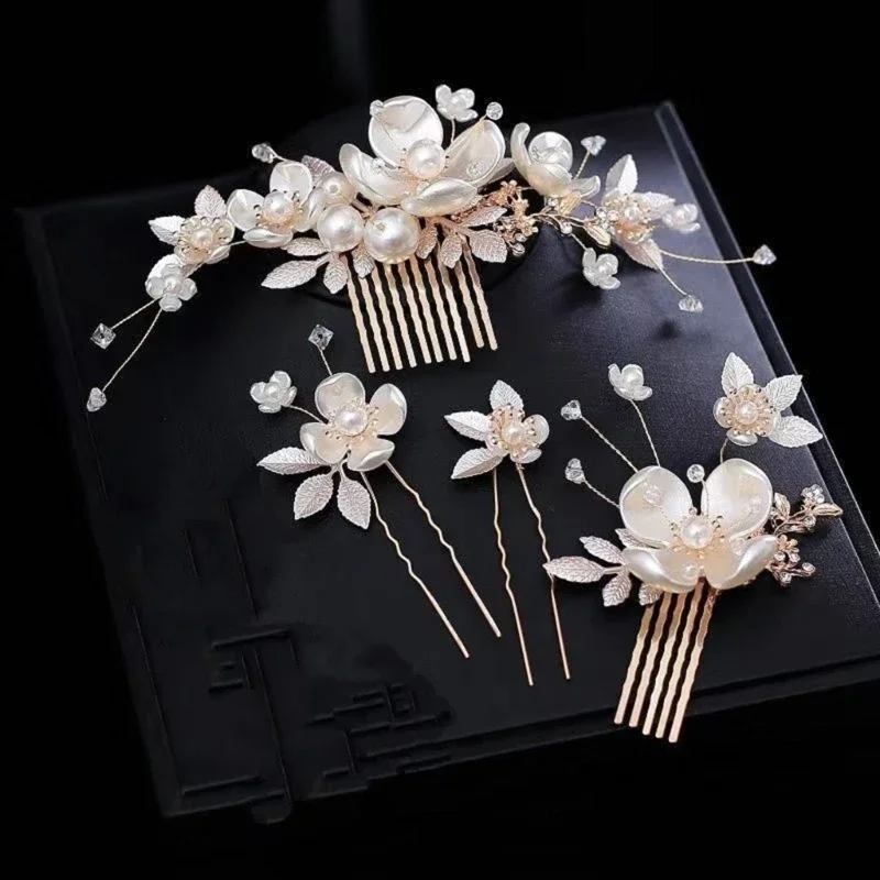 

Traditional Korean Hairpin Accessories Ethnic Hairband Rhinestones Hairpin Accessories Stage Performances Jewelry
