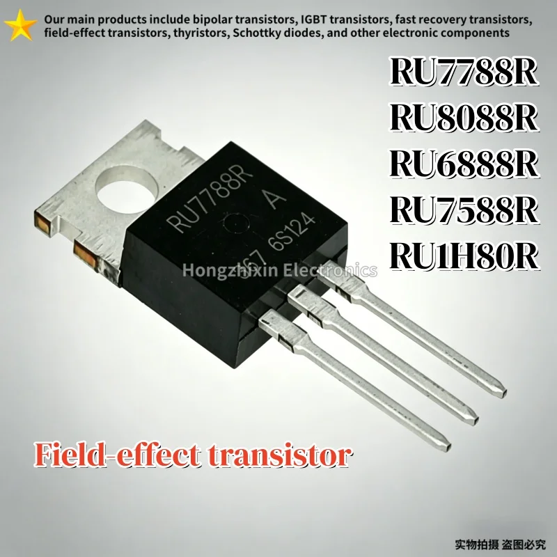 10 Uds. Nuevos transistores MOSFET de canal N RU7788R RU8088R RU6888R RU7588R RU1H80R TO-220