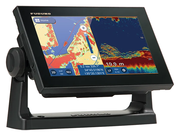 GPS Chart Plotter With Built-in Fish Finder GP-1971F GP-1871F