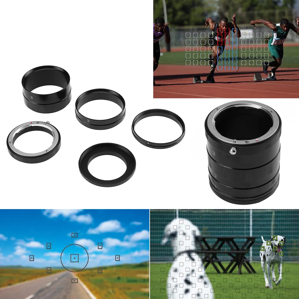 Anillo adaptador de cámara, tubo de extensión macro para Nikon D7200 D7000 D5500 D5300 D5200 D5100 D3400 D3300 D3200 D310