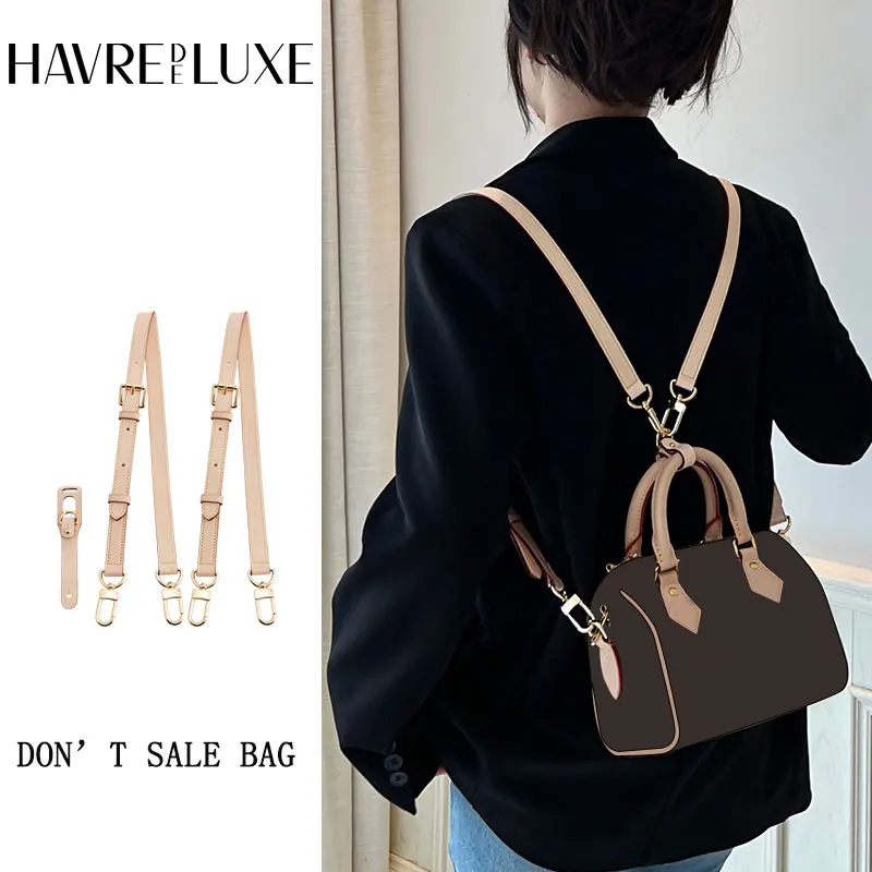 

Ремень HAVREDELUXE для LV Speedy20, рюкзак без бретелек, сумка-трансформер на 25 подушек, ремешок для подмышек из растительного дубления
