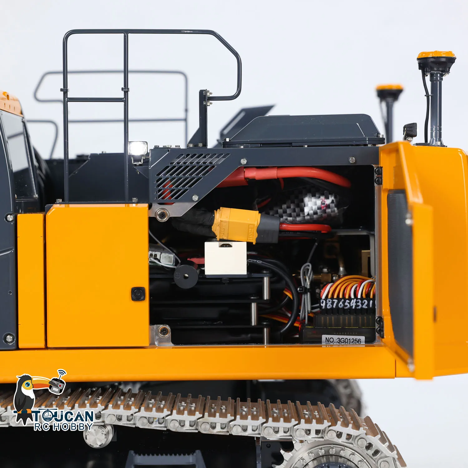 RTR LESU 945 RC Hydraulic Excavator 1/14 Scale Metal Earth Digger Heavy Machine PL18EV Lite Construction Vehicle Model Toys