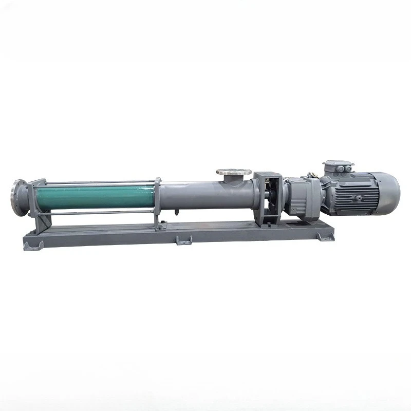 

Pharmaceutical conveying single screw pump/mud flocculant conveying pump filter press