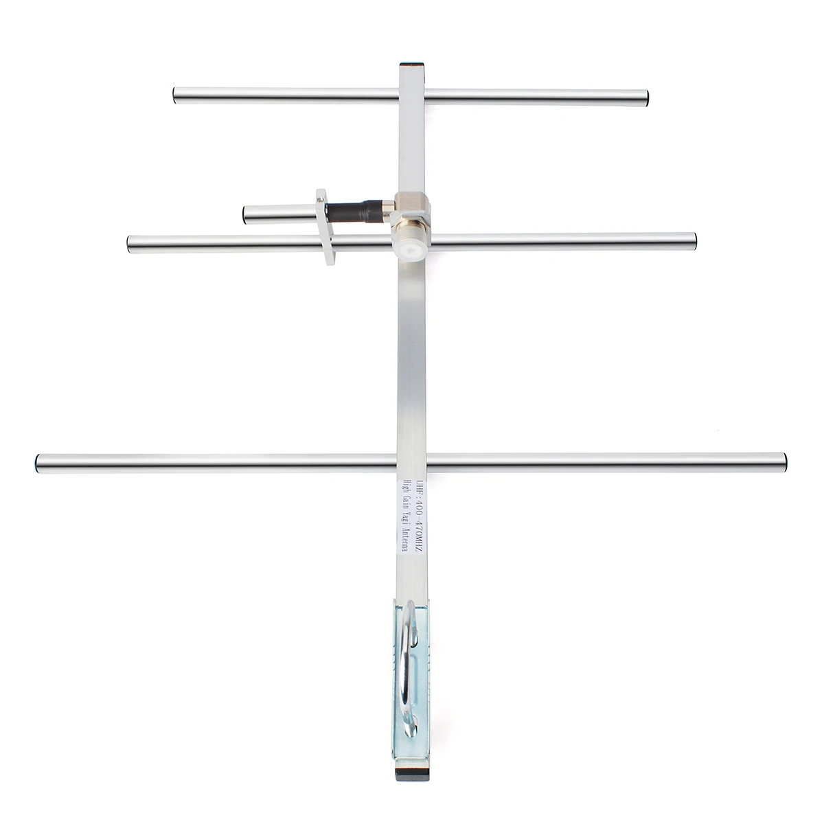 YNIBST Yagi Antenna UHF 400-470Mhz 7dBi High Gain Outdoor GMRS Vertical Base Antenna For Ham Radio Transceivers Repeater System