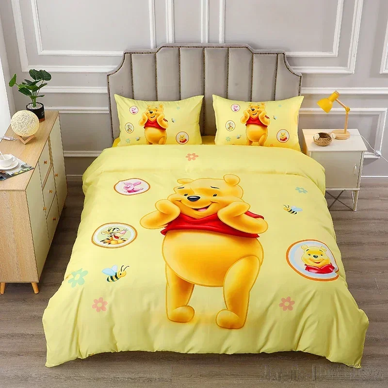 Disney Cute Duffy McQueen 95 Car Lightning Bedding Sets Duvet Cover Set HD Comforter Cover for Kids Bedclothes Bedroom Decor