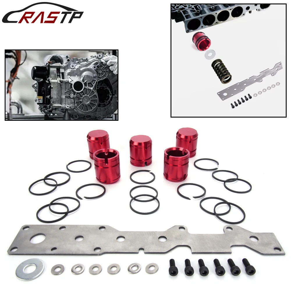 

RASTP-Transmission Accumulator Piston Set and Plate Repair Kit for 1999-On Dodge Jeep Ram 45RFE 545RFE 65/66/68RFE RS-EM1088