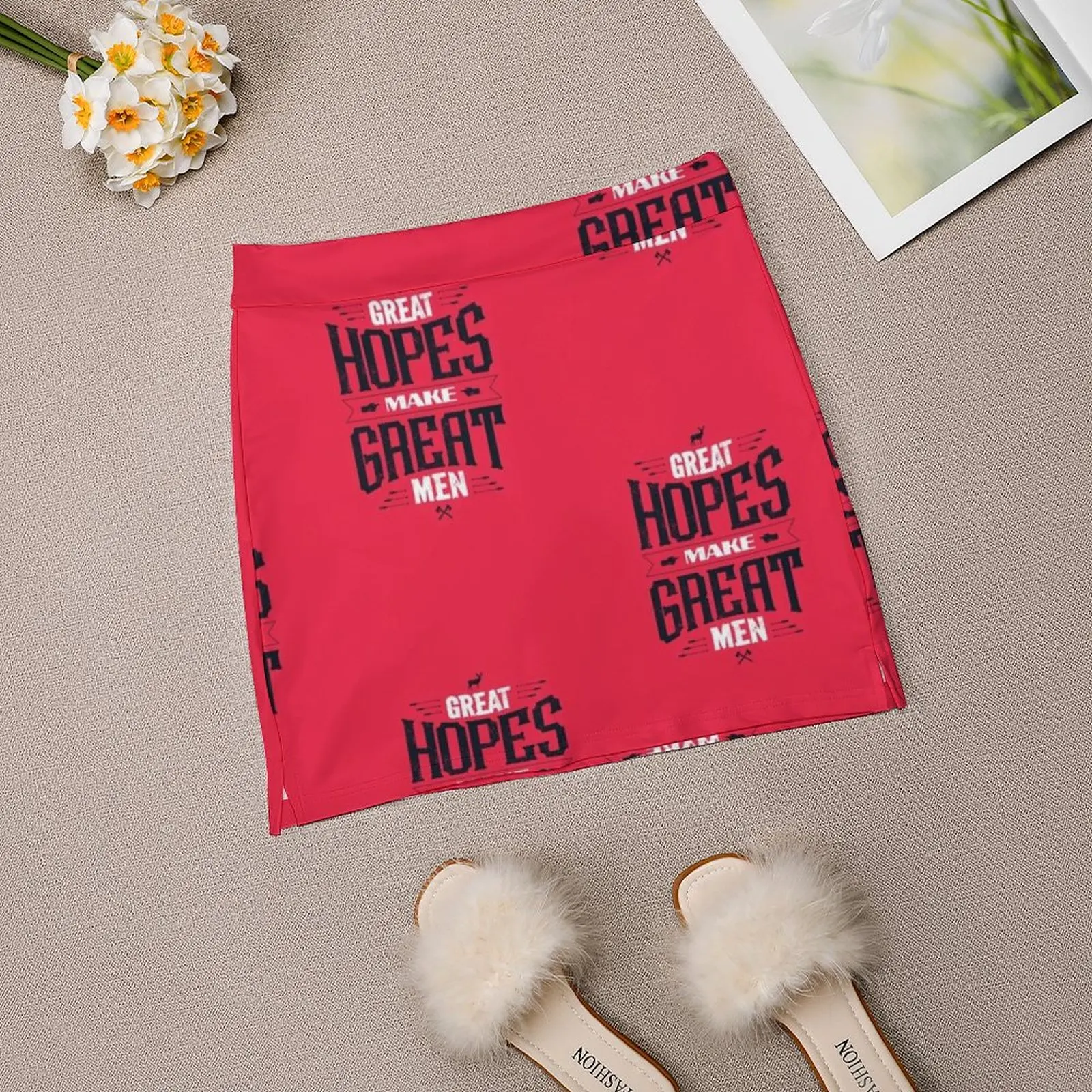 Harapan Besar Membuat Rok Pria Besar Mode Wanita Rok Celana 2022 Rok Mini Rok Pendek Kantor Harapan Pria Hebat