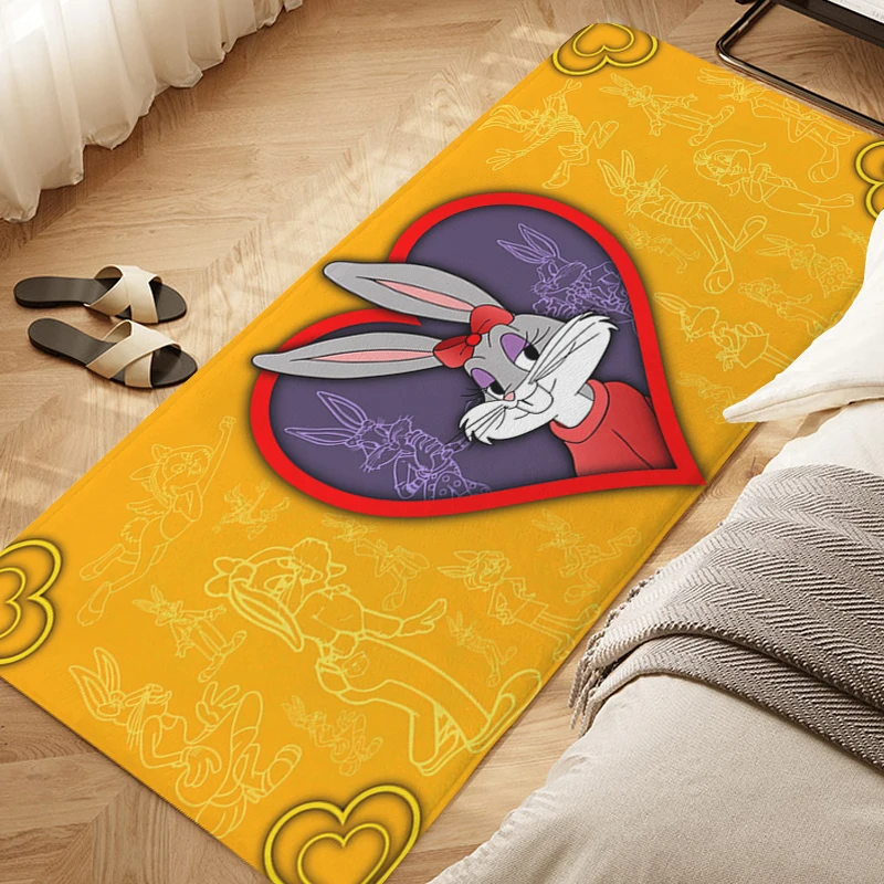 Bedroom Rug D-Bugs D-Bunnys Porch Foot Mat Non-slip Kitchen Balcony Hallway Bath Room Floor Carpet Entrance Door Doormat Home