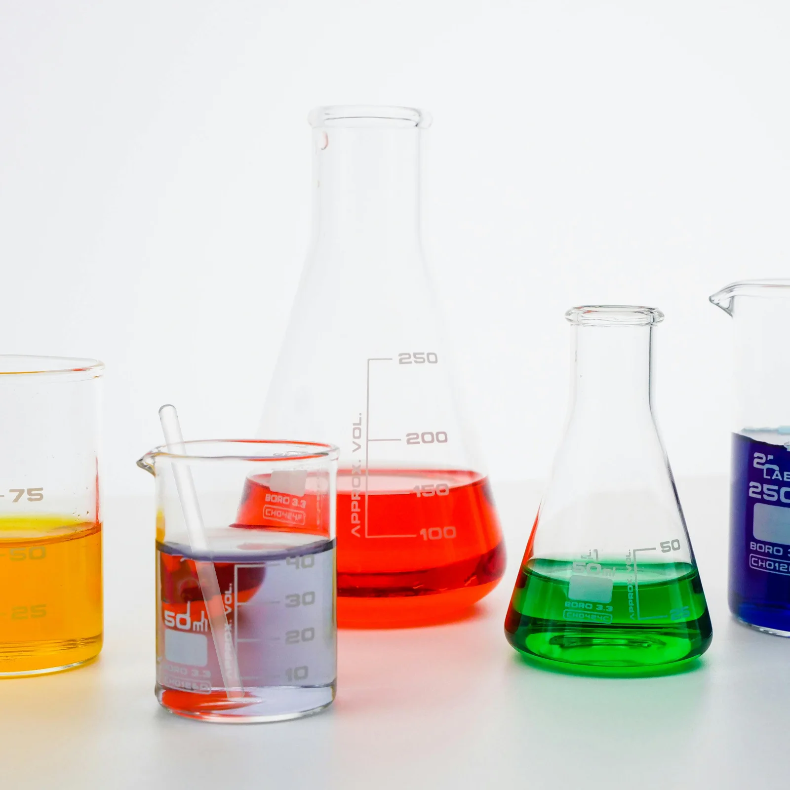 30pcs Beauty Mixing Sticks Clear Glass Round Tip Rod For Sensitive Skin Diy Cosmetics Lab Stirring Tool Beverage