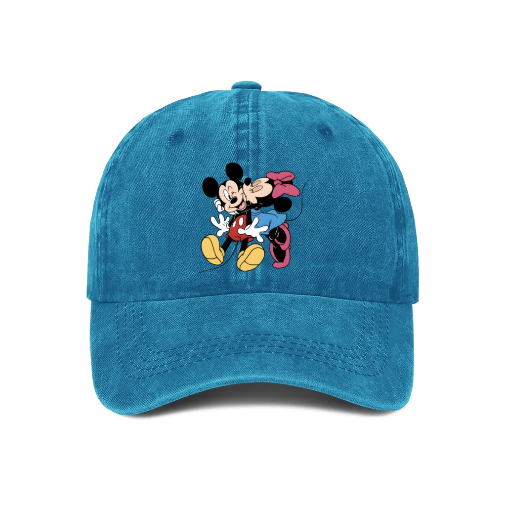 

Mickey & Minnie Baseball Cap Adjustable Unisex Hat