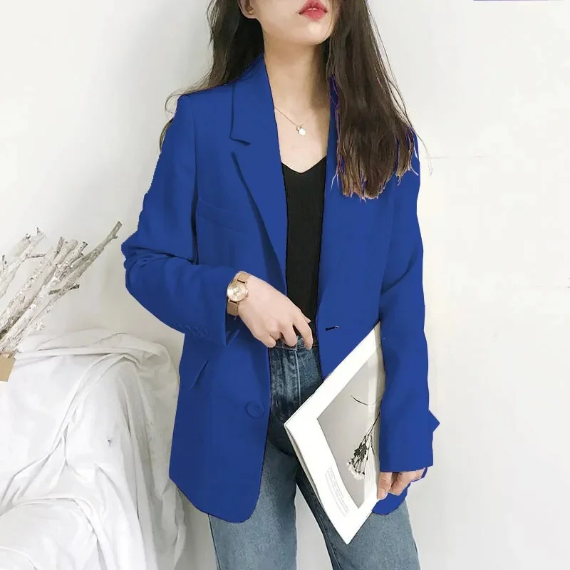 Mode Anzug Jacke frauen 2025, Frühling Herbst Neue Blazer Mantel Joker Koreanische jacken Kurze Outwear Weibliche Casual Einfache overwear