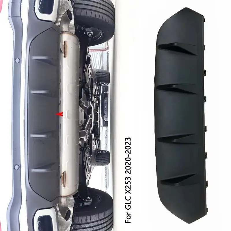 

a2538852906 Для Mercedes Benz GLC X253 W253 C253 Coupe 2020-2022 Задний диффузор, нижняя крышка бампера, накладка, разветвители, комплект кузова