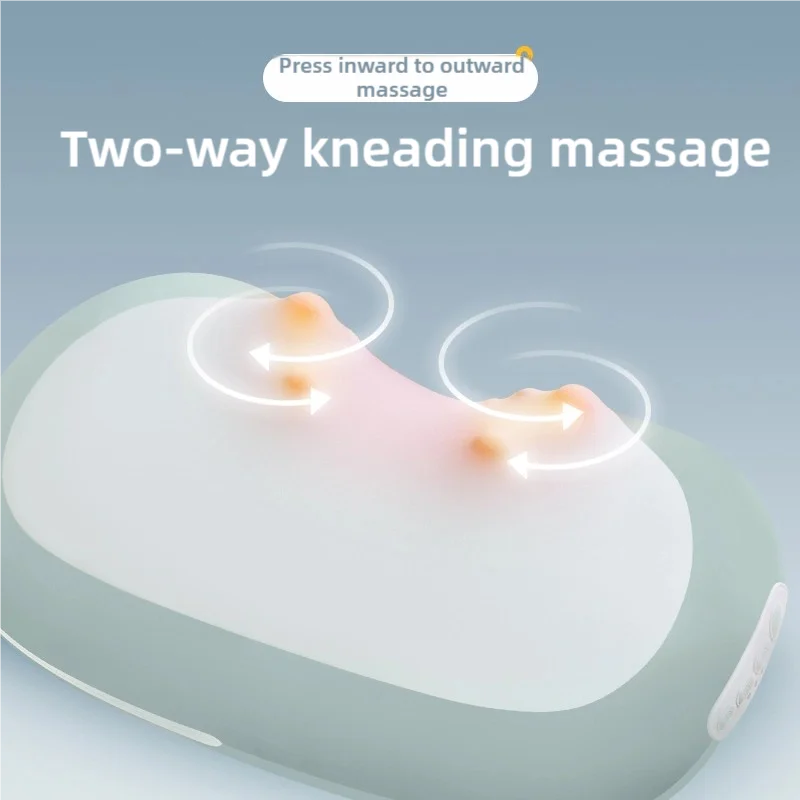 Smart Library Cervical Neck Support Massage Pillow Relief For Neck Back Pain Improved Sleep Quality Sleep Pillows view 4