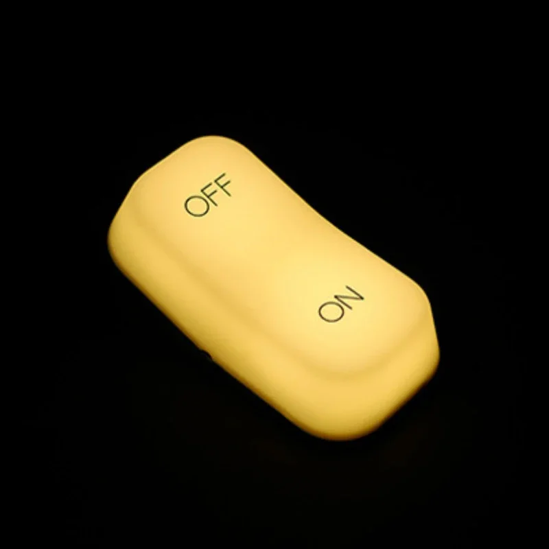 LED Gravity Sensor Switch Night Lights Creative Energy-saving USB Charging Cabinet Bedroom Atmosphere Adjustable Night Lamp