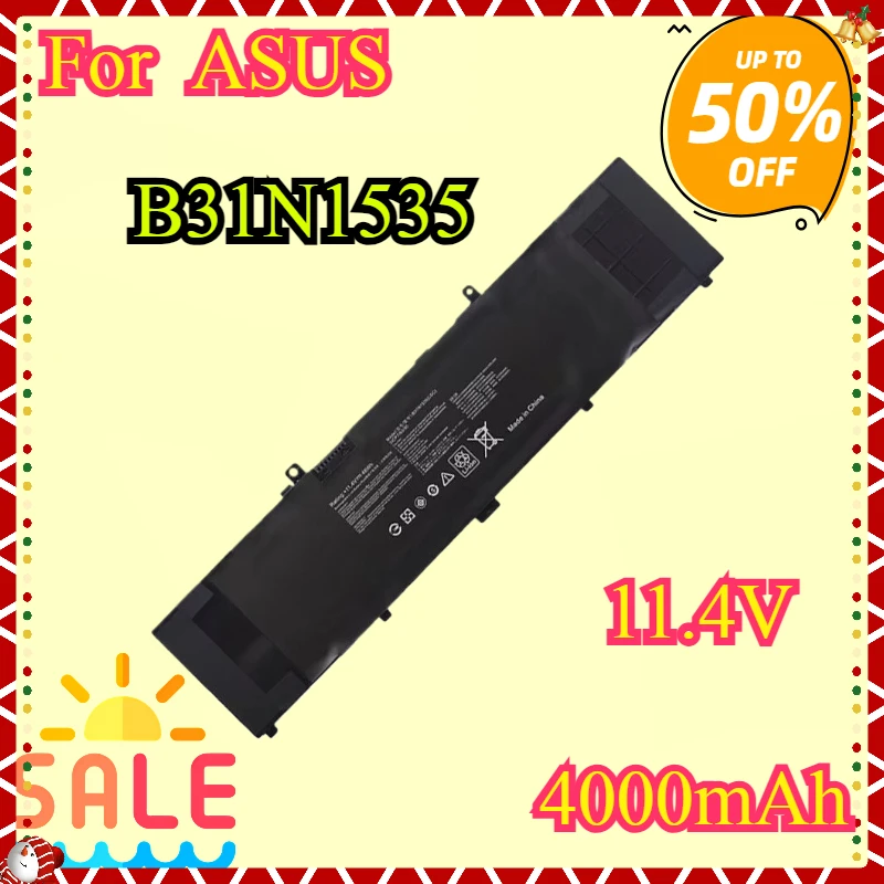 

B31N1535 Аккумулятор для ноутбука ASUS ZenBook UX310 UX310UA UX310UQ UX410 UX410U UX410UA UX410UQ U4000U U400UQ RX310U 0B200-02020000
