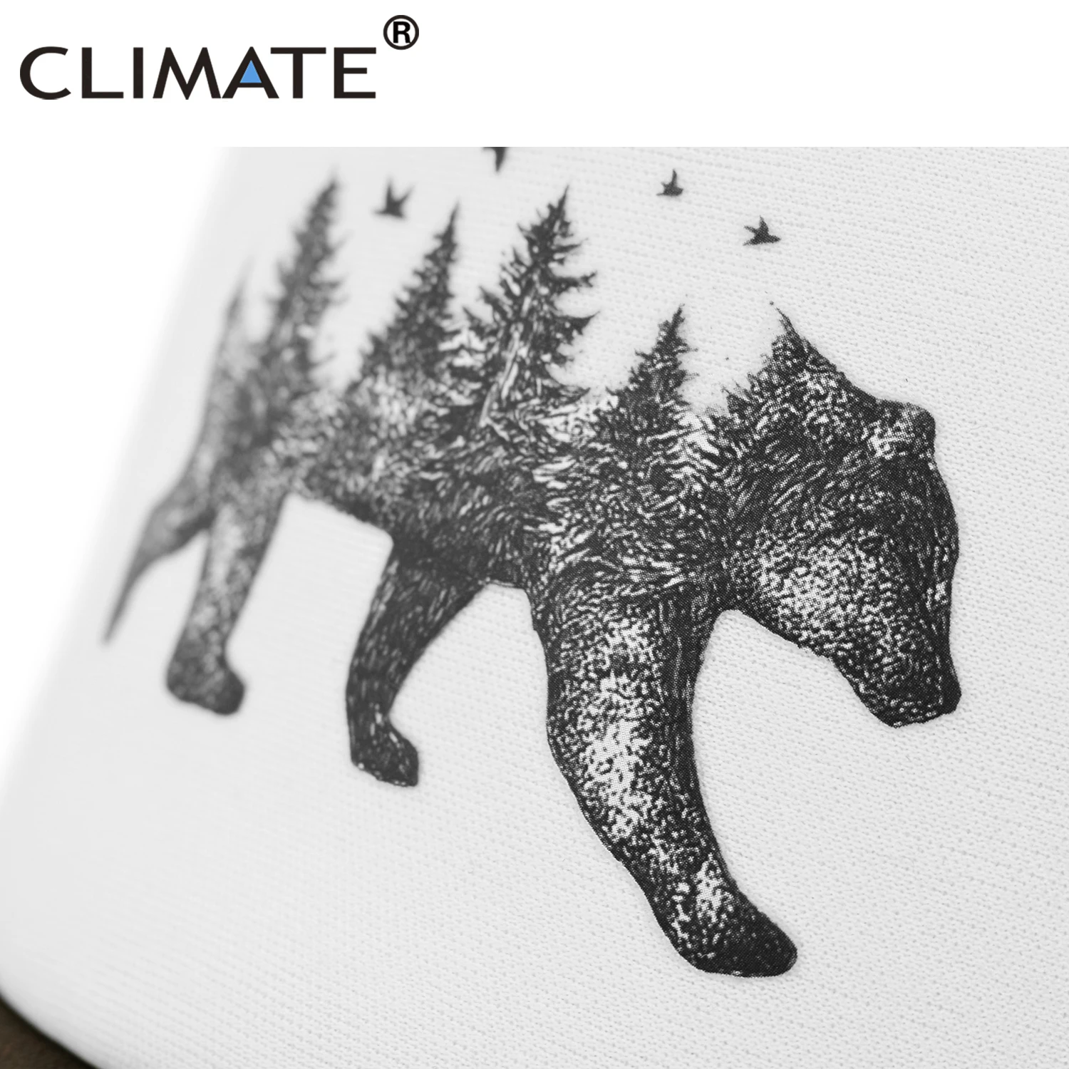 CLIMATE Forest Bear Trucker Cap Cool Hunt Hunting Bear Cap Hat Summer Hip Hop Men Women Hat Baseball Cap Cool Summer Mesh Caps