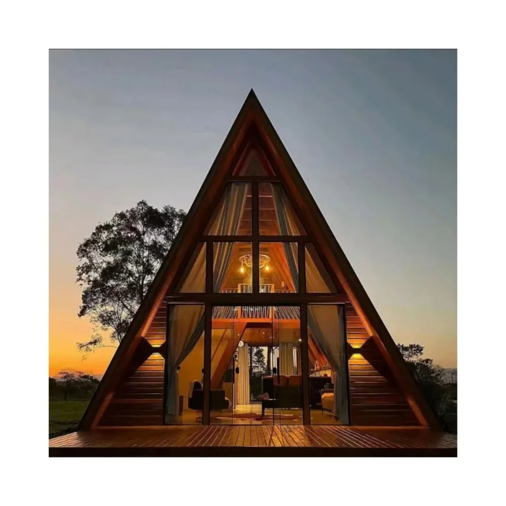 Casa Cabaña Triangular: Mi Experiencia Real con una Vivienda de Madera Prefabricada en la Montaña