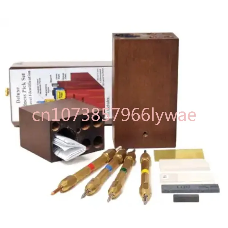 

Mineral Mohs Scale of Hardness Picks Portable Hardness Tester 1~10 Degrees Pencil