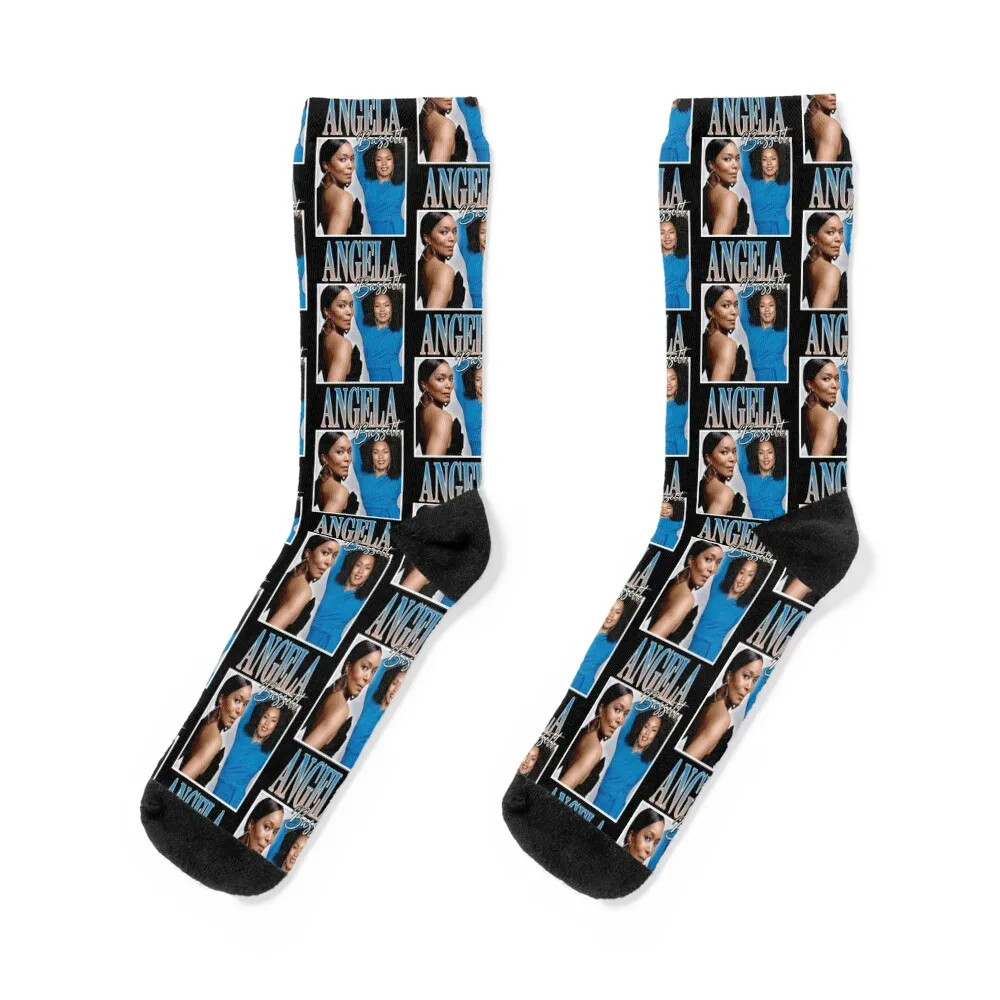 

Angela Bassett Socks christmas gifts funny gifts warm winter shoes Socks For Man Women's