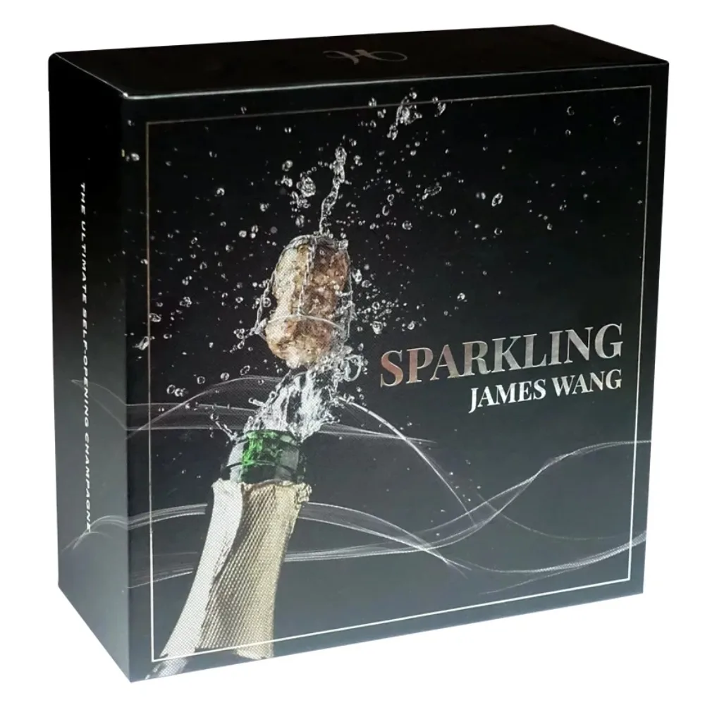 Original Sparkling by James Wang Magic Tricks The Ultimate Self-Opening Champagne Magia Magie Magicians Props Illusions Gimmicks