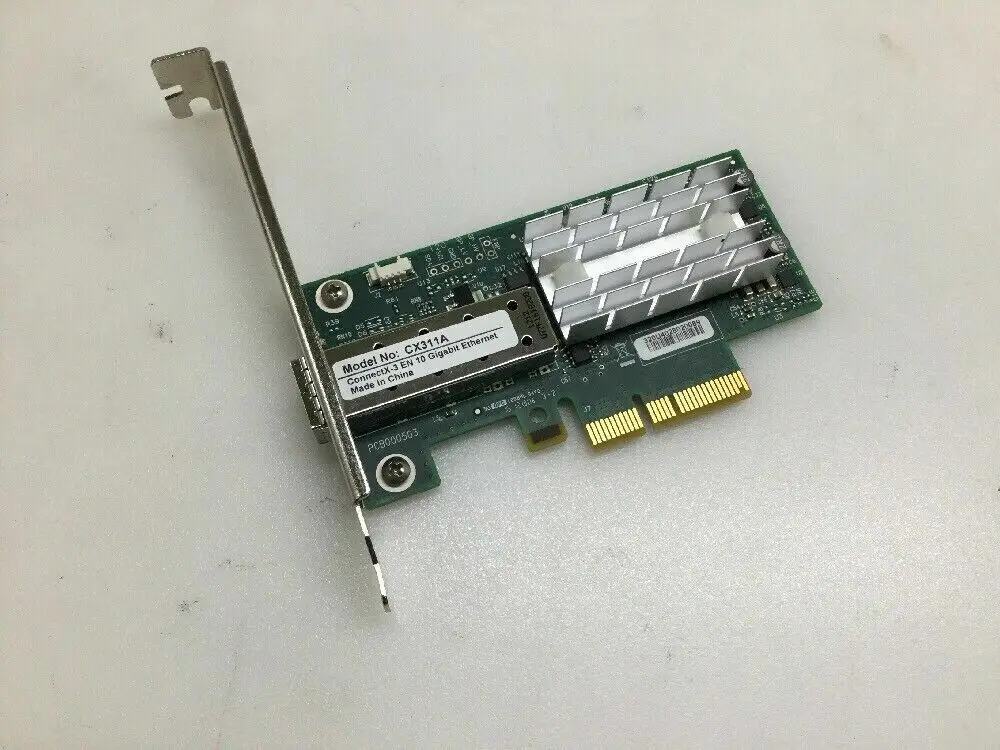 For Mellanox MCX312A-XCBT CX312A   MCX311A-XCAT CX311A ConnectX-3 EN 10G Ethernet 10GbE SFP+ Adapter Card