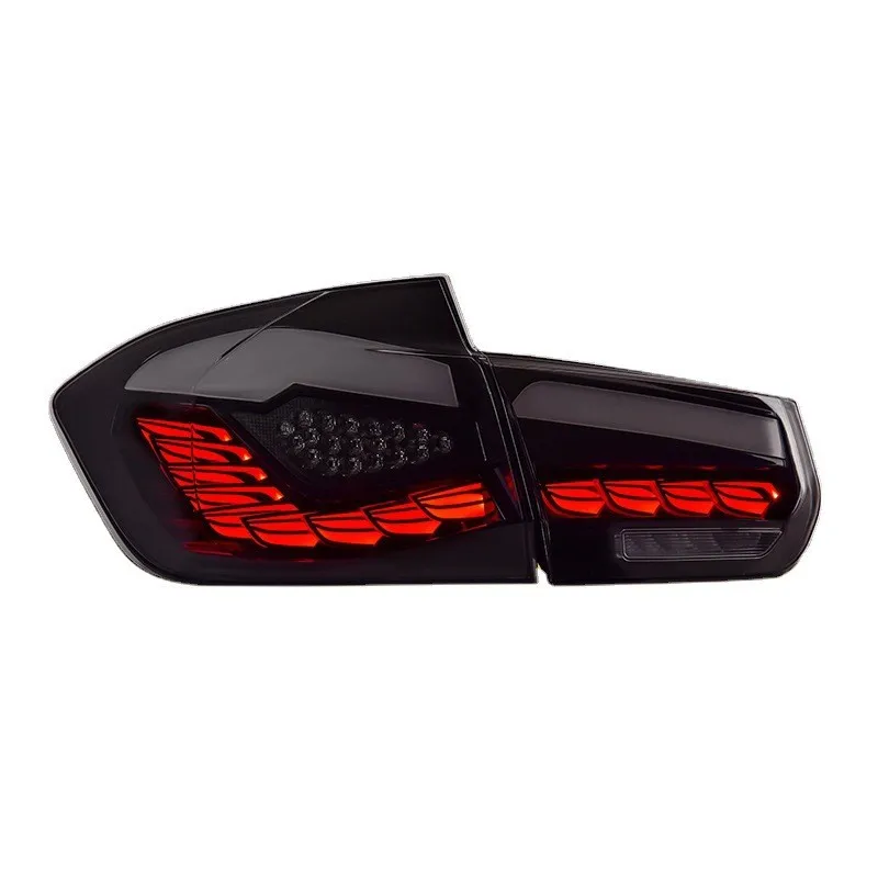 Taillight for 13-18 BMW 3 Series F30 GTS Taillights Upgrade M4 GTS Dragon Scale LED Rear Tail Light Water Steering