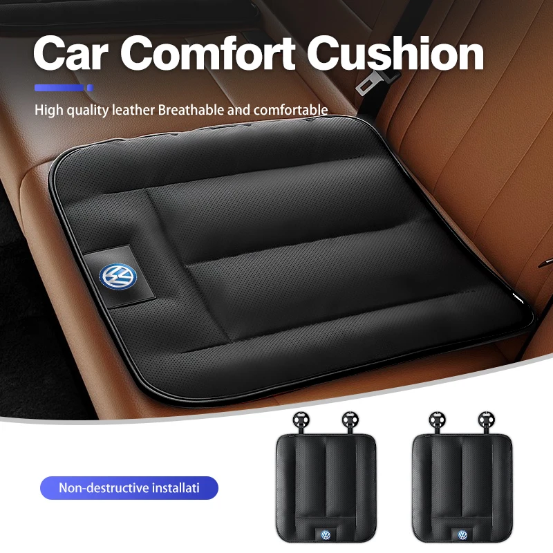 

Cup Holders Universal Leather Car Comfort Cushion Auto Interior Seat Pad For Volkswagen VW Golf 4 5 6 7 Polo Jetta Sagitar Magot