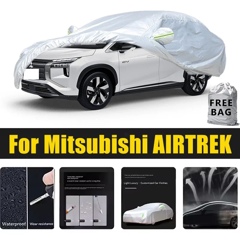 

For Mitsubishi AIRTREK Car Cover Outdoor Protection Covers Snow Sunshade Waterproof Dustproof Exterior UV Car Accessories