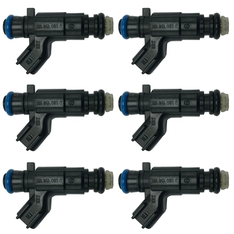 

6Pcs New 26Lbs EV6 Injector Nozzle For Buick Allure 3.6L Cadillac CTS 3.6L 0280156131