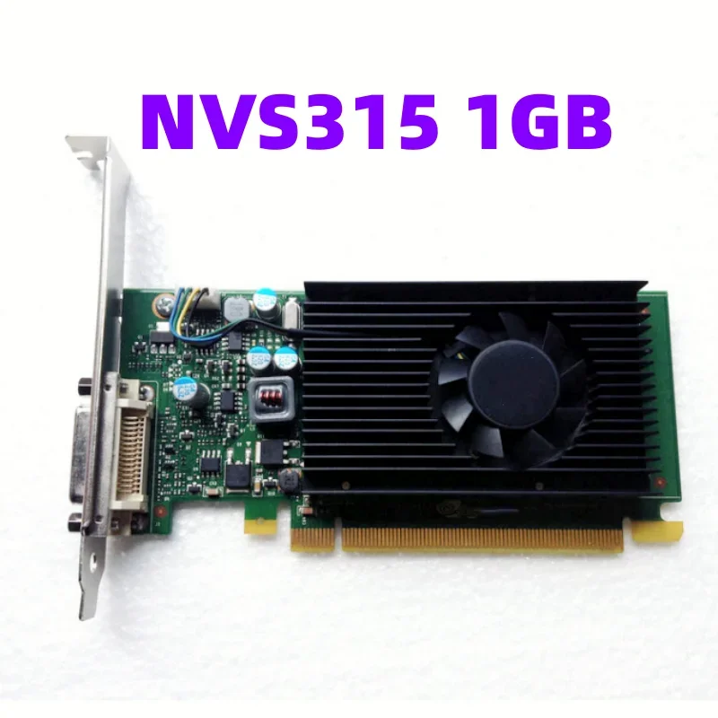 NVS 315 1GB Original Quadro NVS315 1GB Professional Dual-screen Graphics Card for Split-screen Display CAD Plane 2D Design
