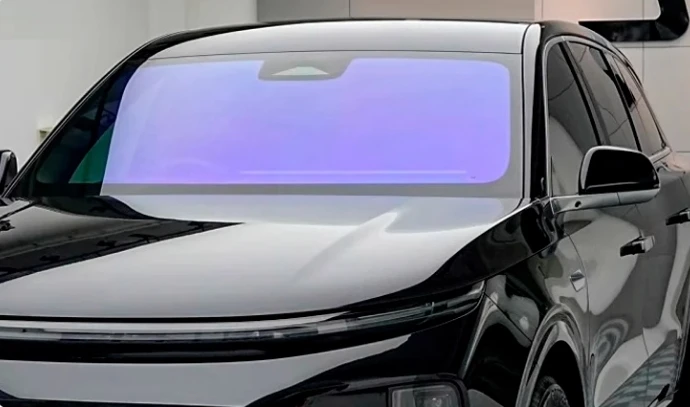 2025 Imperiale Viola Camaleonte Finestra Tinta di Alta Qualità VLT81% Pellicola Solare Automotive Camaleonte Tinta Finestra di Automobile Parabrezza Pellicola